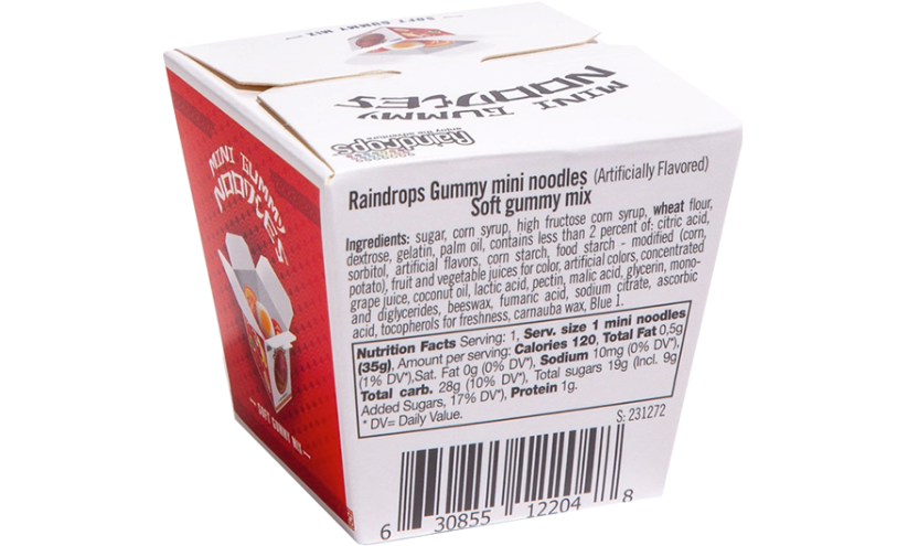 Raindrops Gummy Noodles Mini - GummyNoodlesMini