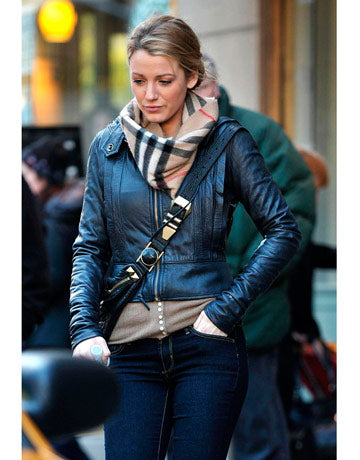 Blake Lively in Cashmere Scarf