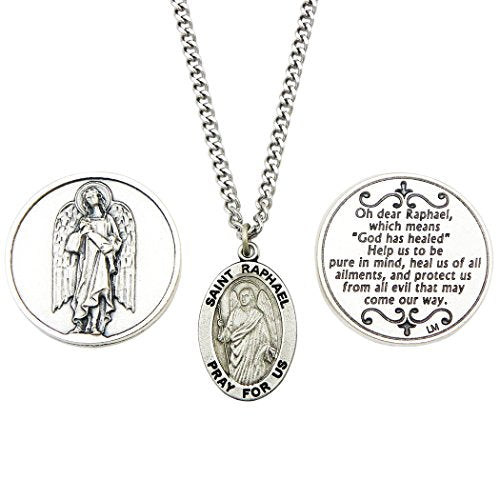 Raphael the Archangel Pendant Necklace 