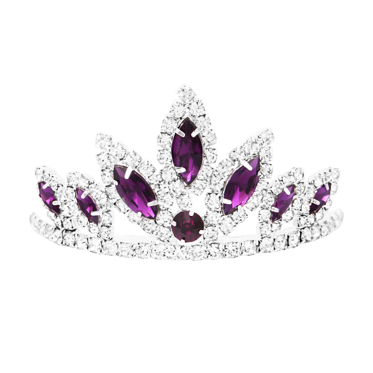 purple princess tiara