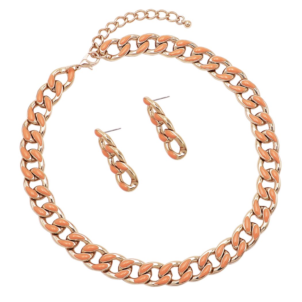 Rose Gold Chain Curb Link C00025 - City of London Jewellers