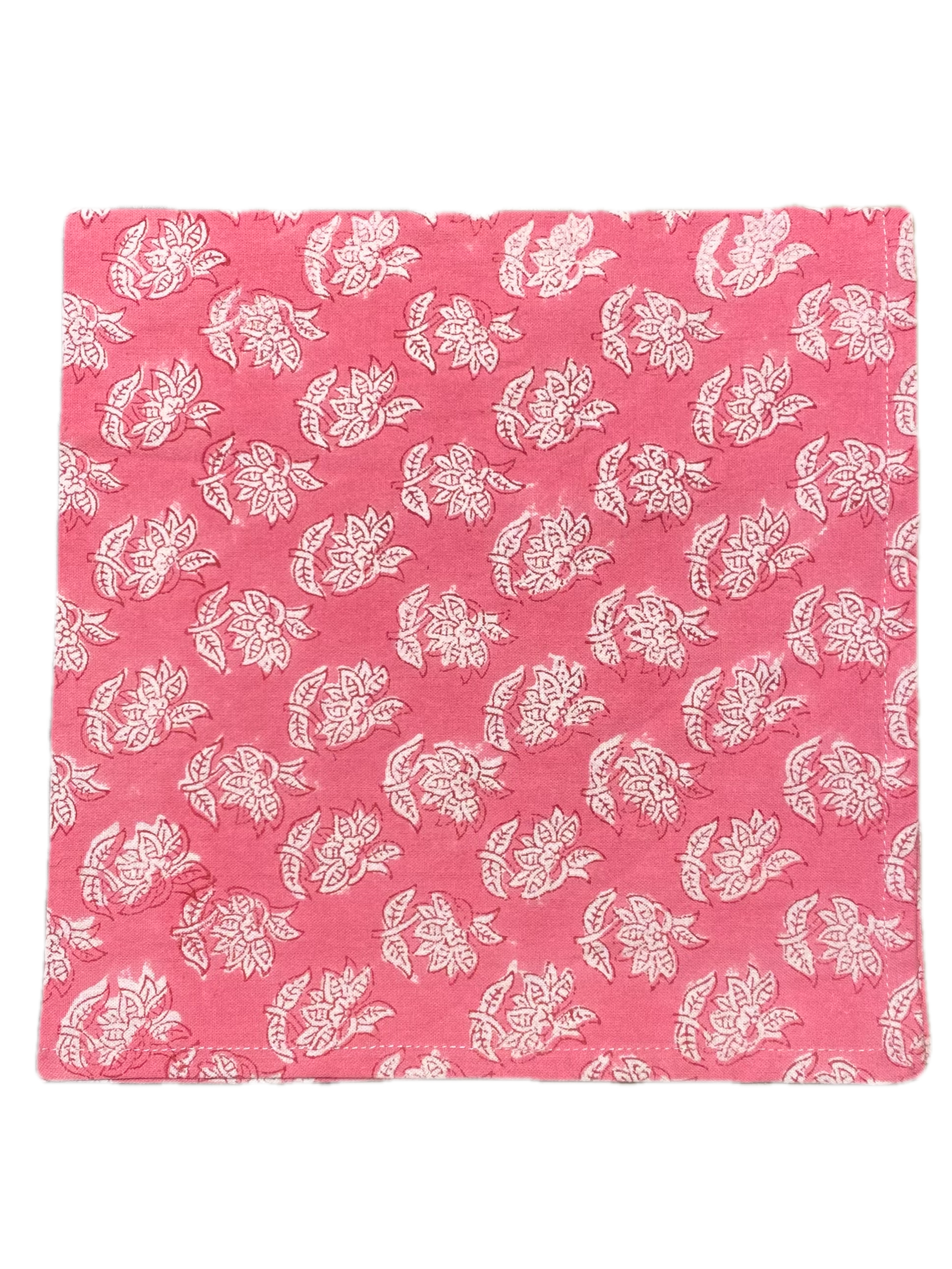 12pc 40x40cm Cotton Cloth Napkins Family Dinner Kitchen Pink Tea