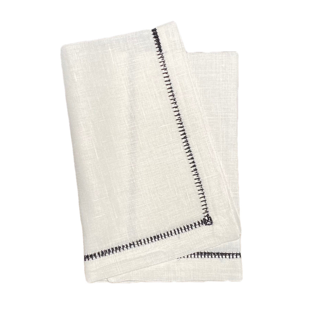 Ladder Stitch Linen Napkins (Set of 4)