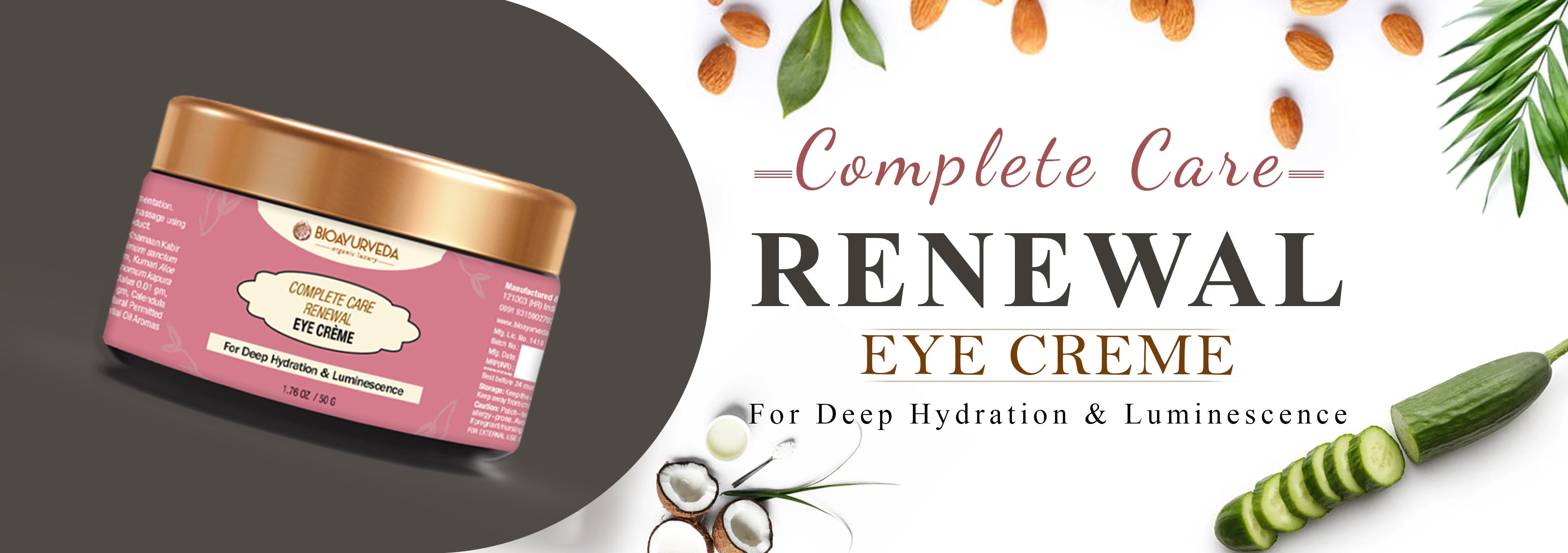 COMPLETE CARE RENEWAL EYE CRÈME Banner