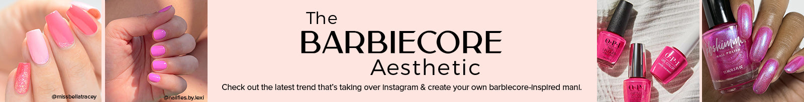 Barbiecore Nails