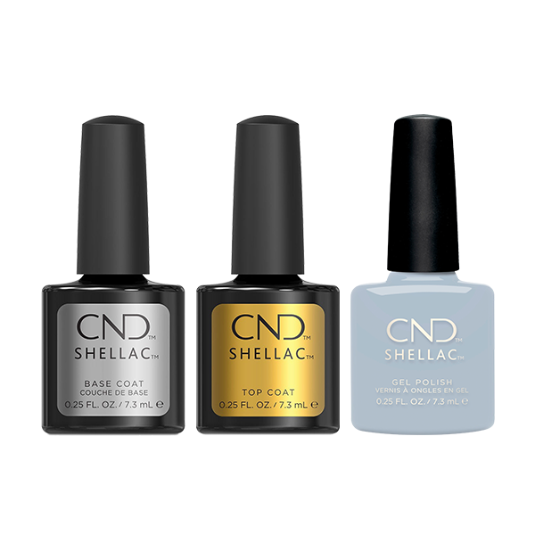 CND - Shellac Combo - Base, Top & Climb To The Top-az – Sleek Nail