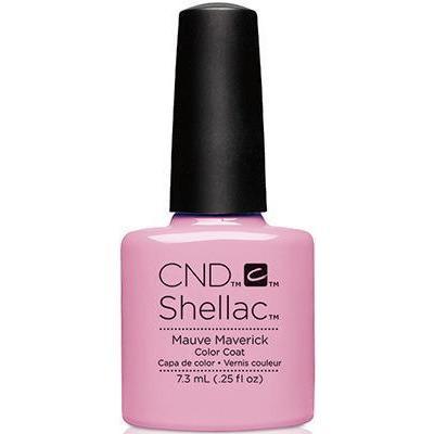 CND - Shellac Mauve Maverick (0.25 oz) – Sleek Nail