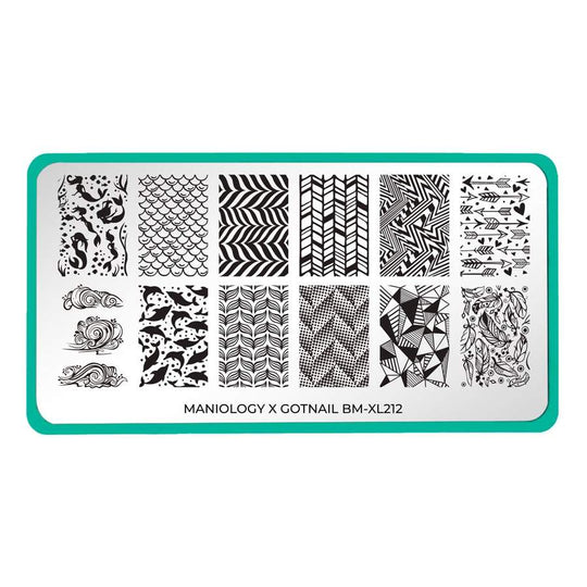 Hannys_Manis Artist Collaboration Stamping Plate | Maniology