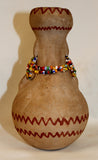 Native American Pottery, Maricopa Pottery Effigy Vase, by Theroline Bread, , #916