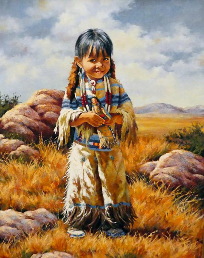 american indian oil paintings