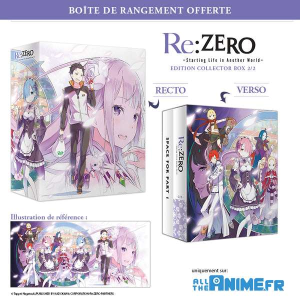 ReZero boite exclusive de rangement