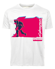 Cyberpunk: Edgerunners - T-Shirt exclusif BLANC (ER7)