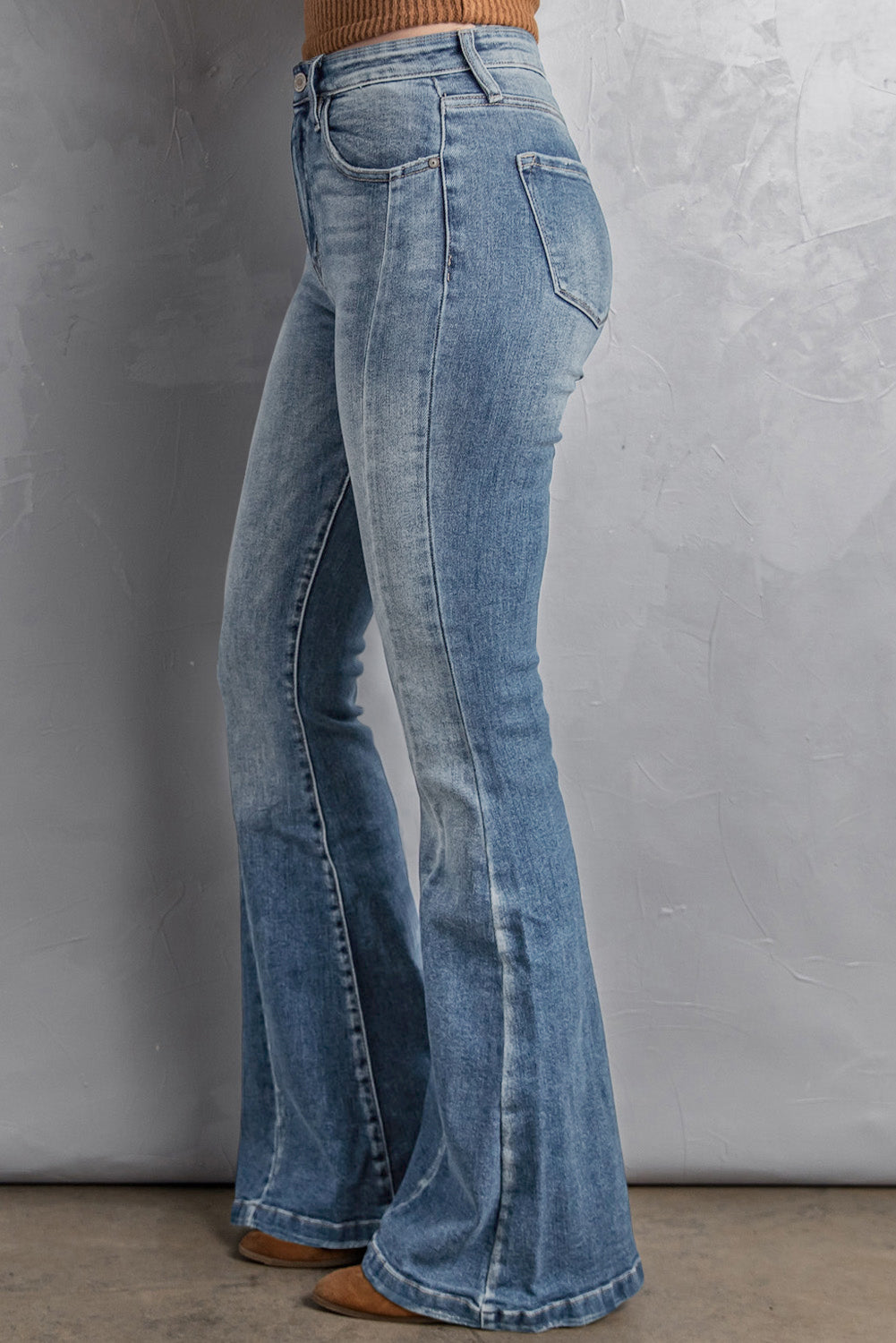 fae high rise flare jeans