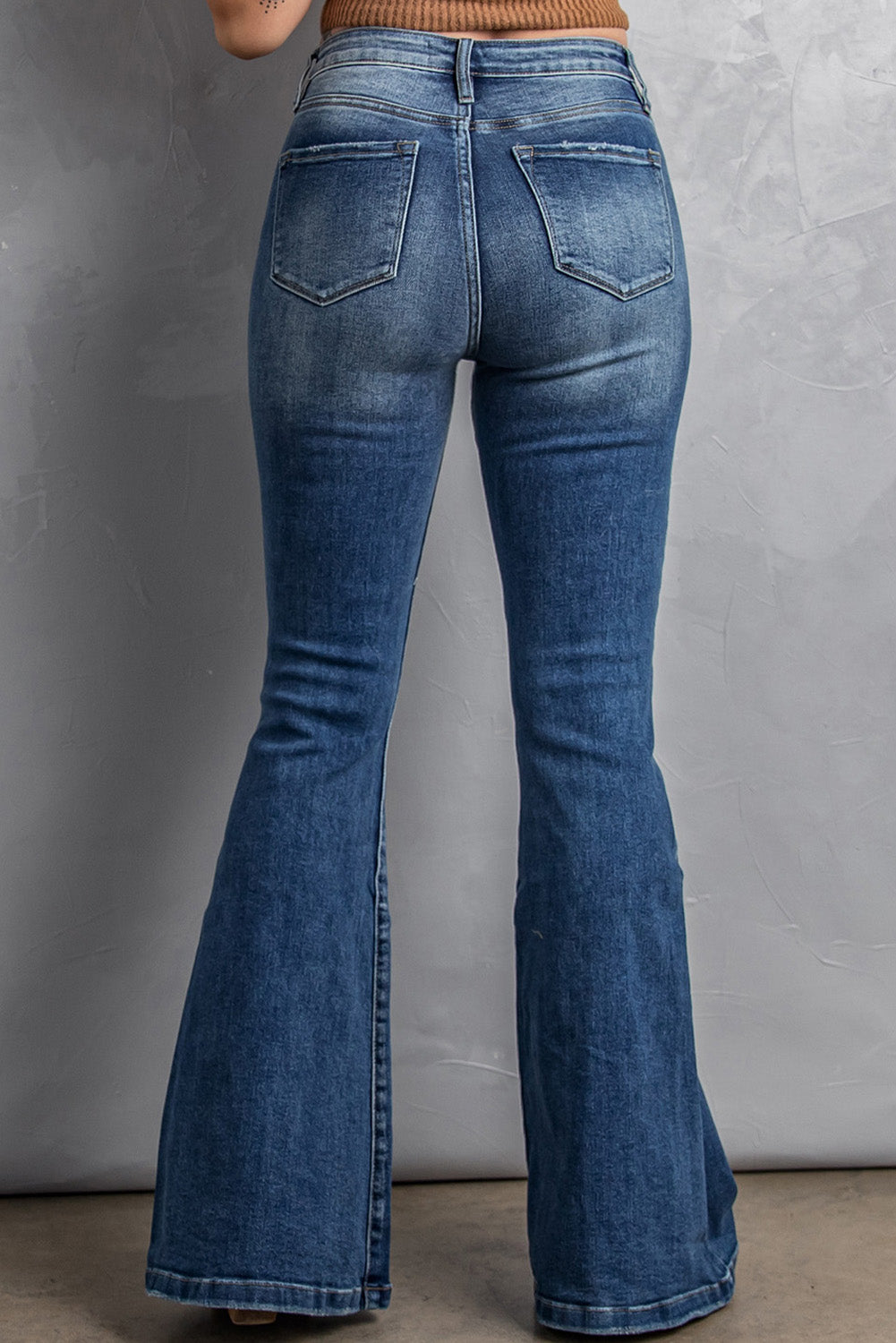 fae high rise flare jeans