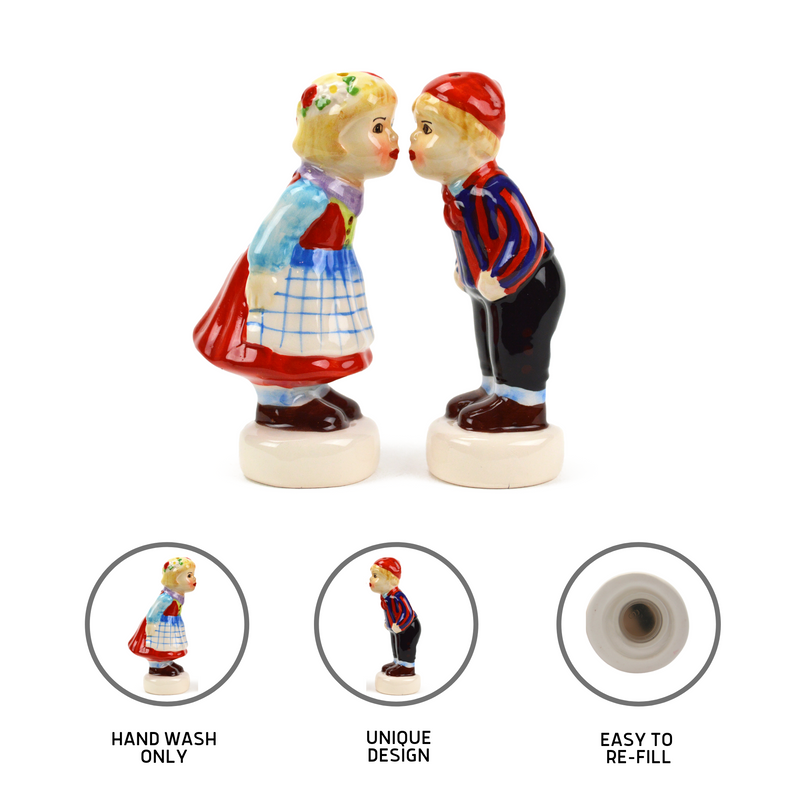 Cute Salt And Pepper Shakers Scandinavian Standing Couple 9611