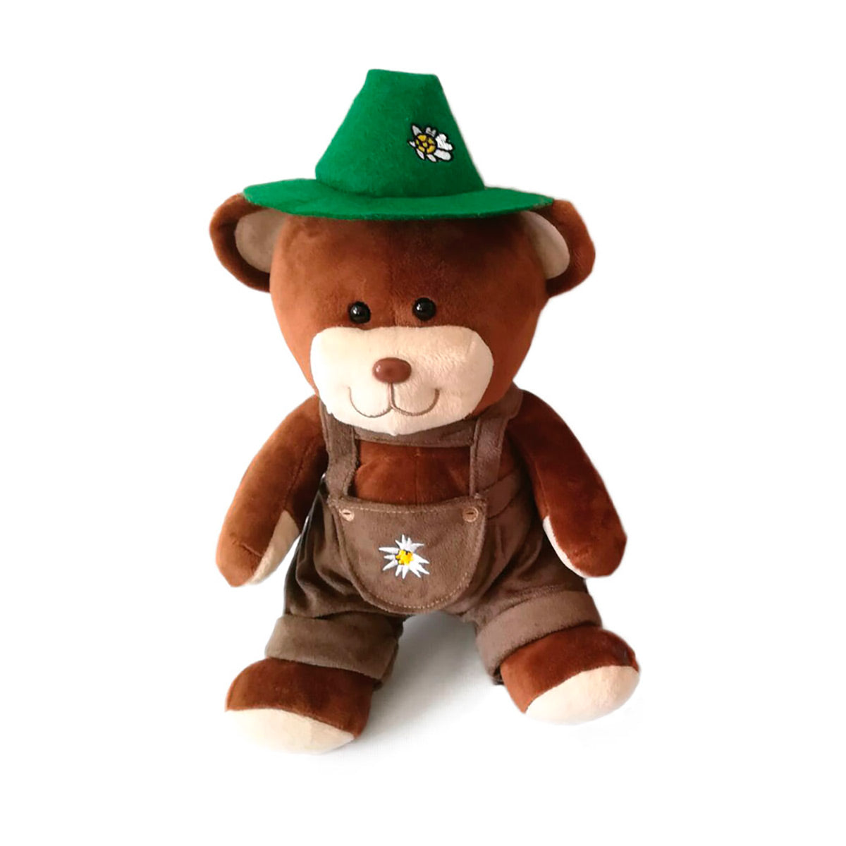 Adorable German Boy Teddy Bear with a Green Archer Hat ...