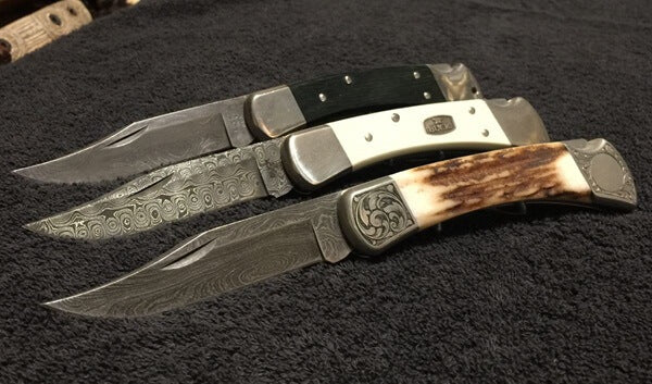 Buck Knives 110 - Damascus Hunting Knife