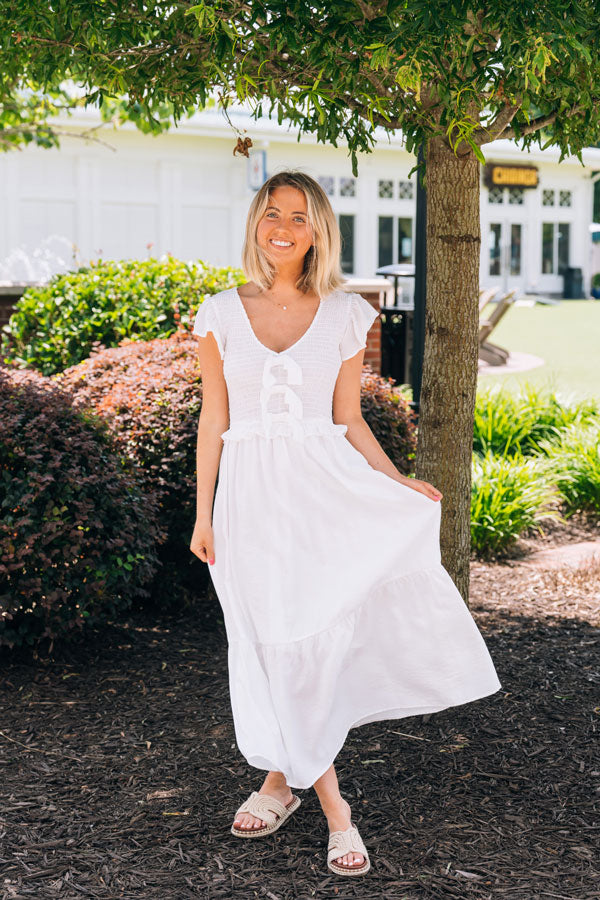 Put A Bow On It Midi Dress