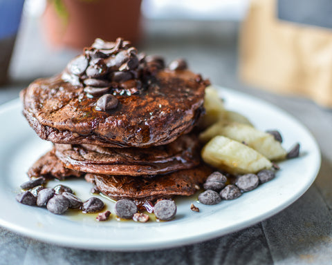 Chocolate and Banana Protein Pancake Recipe | Neat Nutrition. Clean, Simple, No-Nonsense Protein.