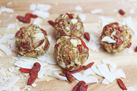 Go Go Goji Berry Protein Balls Recipe | Neat Nutrition. Clean, Simple, No-Nonsense.