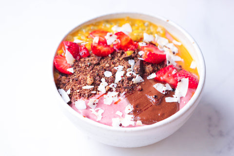 Strawberry and Lime Smoothie Bowl Recipe | Neat Nutrition. Clean, Simple, No-Nonsense.