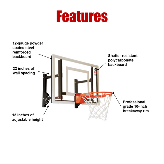 RAMGOAL FULL COURT Mini-Hoop Set