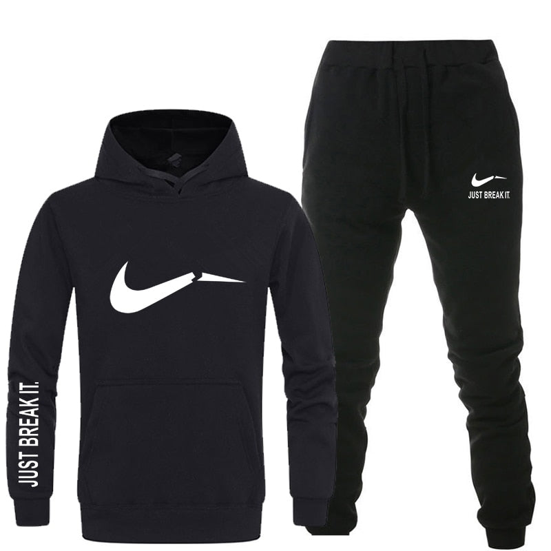 nike fleece set mens