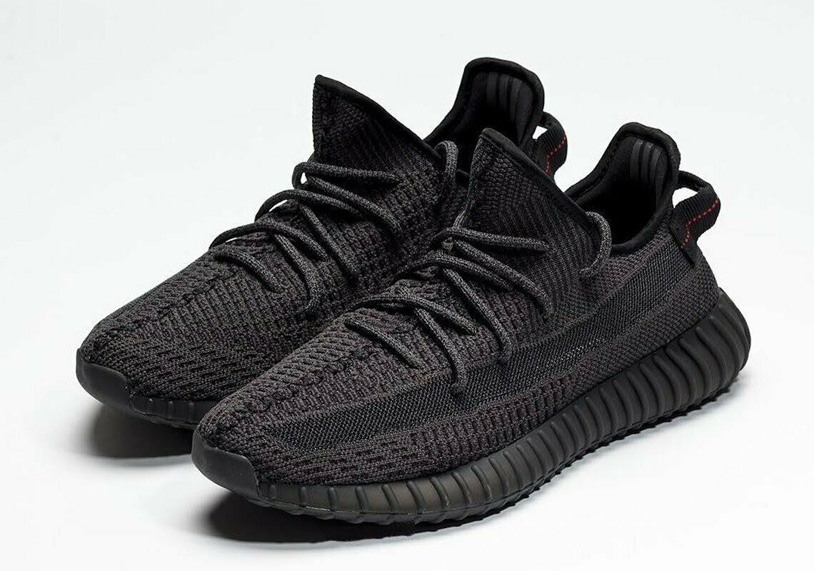 all black yeezy womens