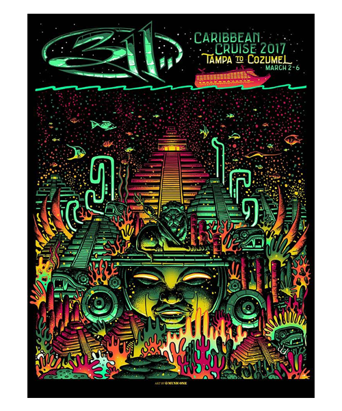 311 cruise poster