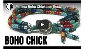 pulsera boho chick tutorial