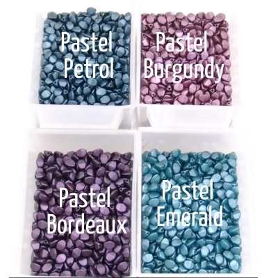pinch beads pastel