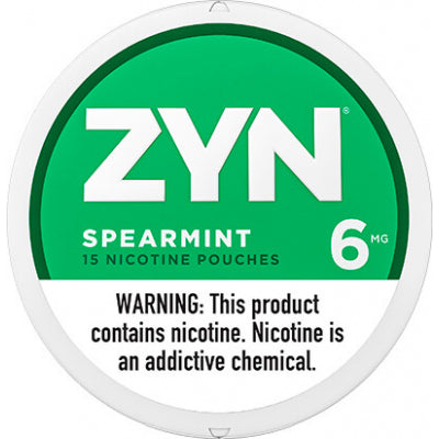 Zyn spearmint 6mg