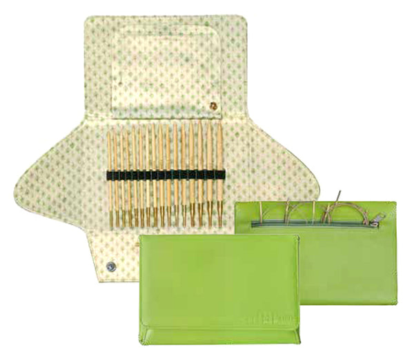 Clover Takumi Bamboo Interchangeable Knitting Needle Set