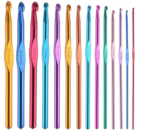 Addi Wool Aluminium Crochet Hooks