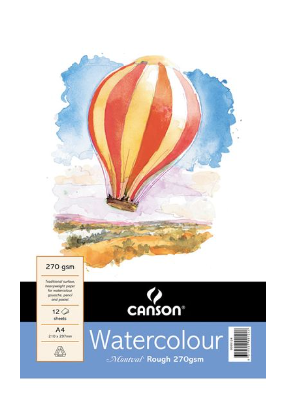 Canson - Montval Acrylic Paper - 12 x 16 Pad