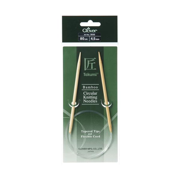 Clover 16 Pro Takumi Circular Bamboo Needles 10 US / 6.0mm