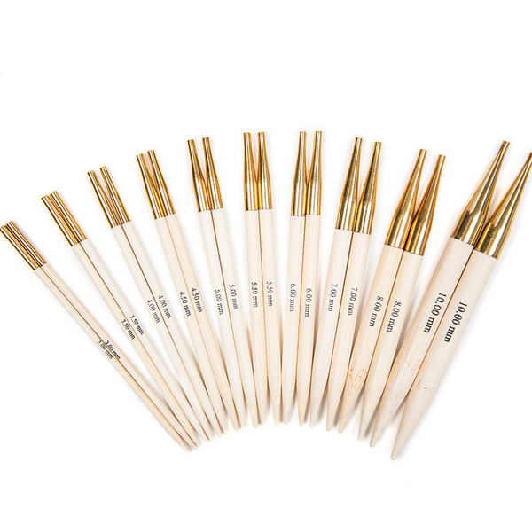 Takumi Bamboo Interchangeable Circular Knitting Needles-Size