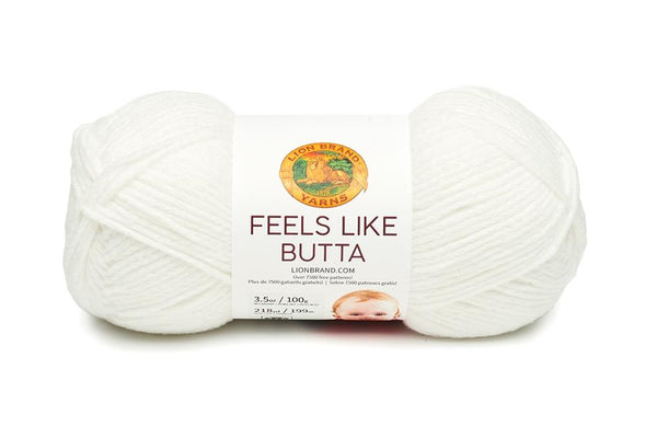 Lion Brand Yarn 215-109f Feels Like Butta Blue 3 Pack Baby Yarn