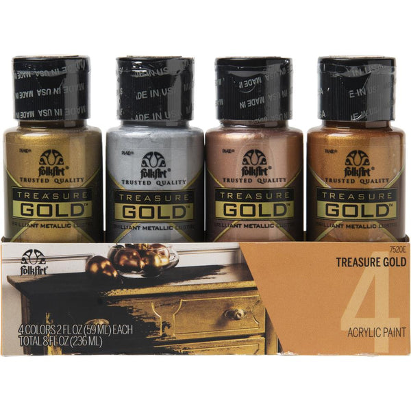 Liquitex Basics Acrylic Paint Set Metallic