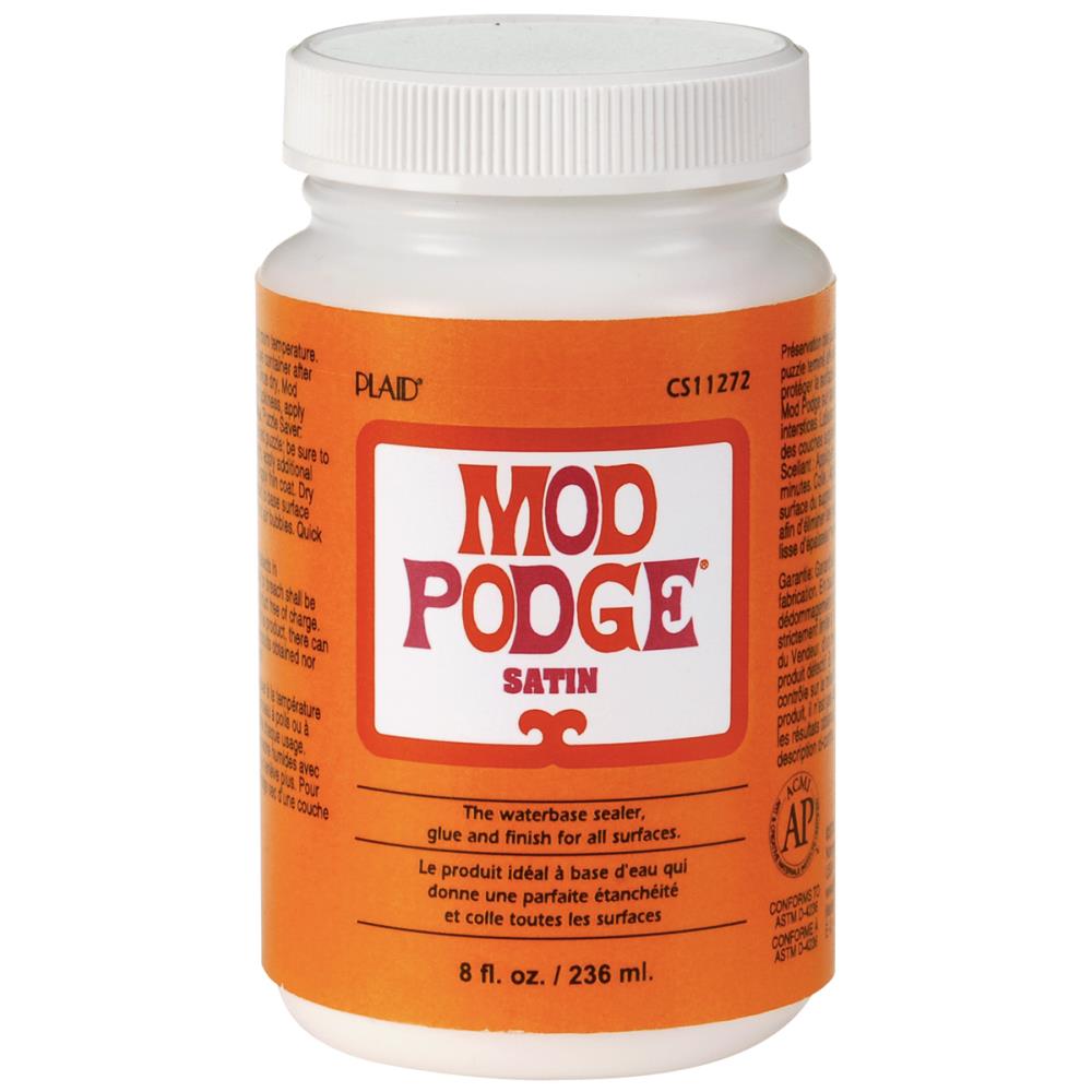 Mod Podge All-In-One Glue/Sealer Medium - Satin Finish (59ml, 236ml or  473ml)