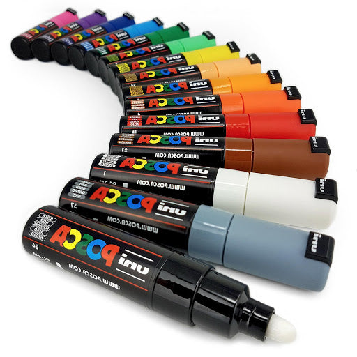 Uni Posca PC-8K 4.5mm Paint Marker Pen Set