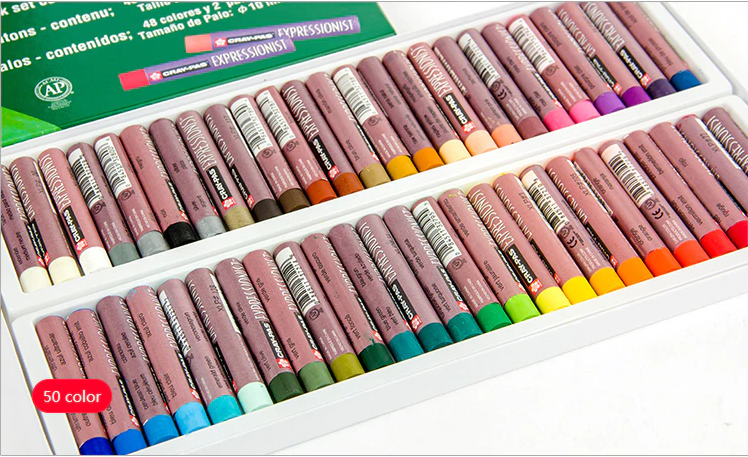 Cray-pas oil pastel crayons vintage 80s 2 sets of 16 colors blendable Sakura