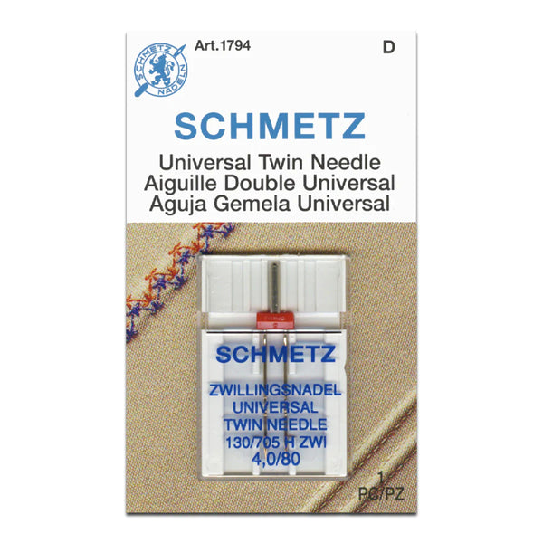 Schmetz Super Universal Non-Stick Home Machine Needles - Size 12 - 15x1,  130/705 H-SU - 5/Pack