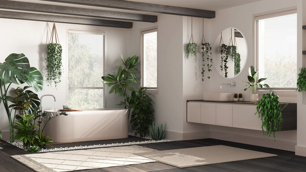 Biophilic bathroom Design