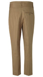 STRETCH PANTS WITH TIE BELT