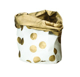 Wash Paper Bag - Gold Spot - FashionLife
