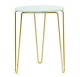 Marble & Brass Table - FashionLife
