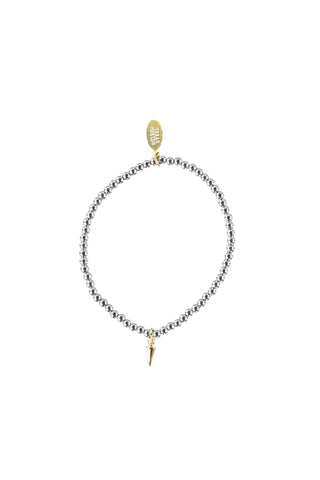 Silk & Steel - In The Detail Bracelet - Silver/Gold - FashionLife
 - 1