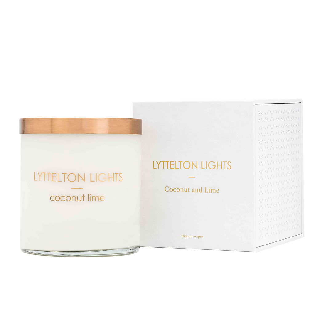 Coconut & Lime - Luxe Candle by Lyttleton Lights - 810g