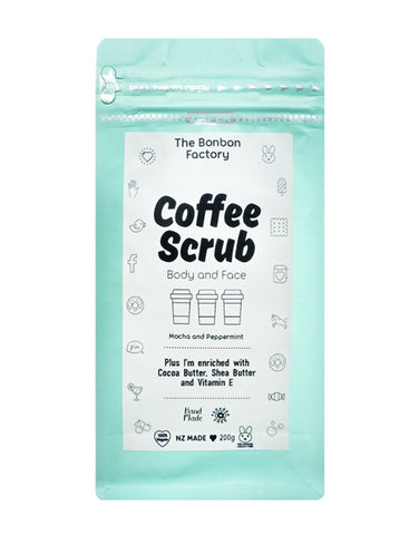 Coffee Scrub - Body & Face - Mocha & Peppermint